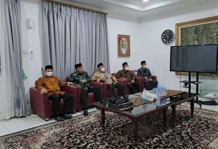 Silaturrahim Pimpinan Pesantren Darunnajah dan Rektor Universitas Darunnajah ke Kediaman Wakil Presiden Republik Indonesia